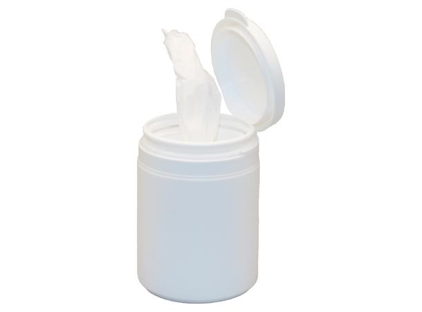 Rengöringsdukar i plastburk 50st/fp spritbelagda isopropanol 